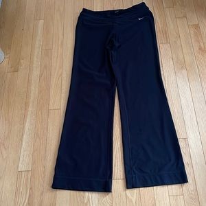 Nike Drifit athletic flare wider leg pants size medium